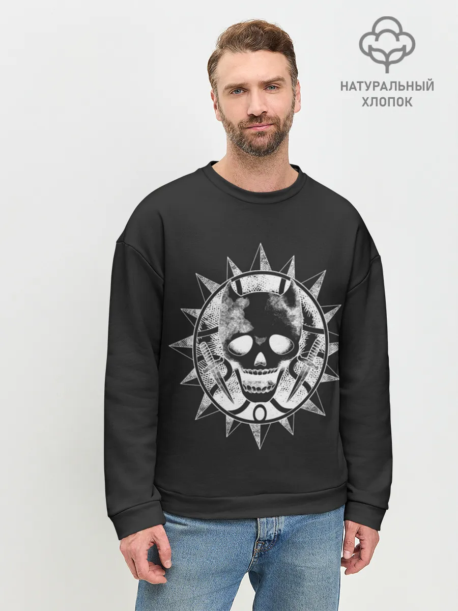 Мужской свитшот базовый / Killer Queen. JoJo