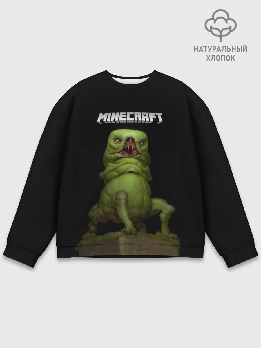 Мужской свитшот базовый / МОБ | МАЙНКРАФТ