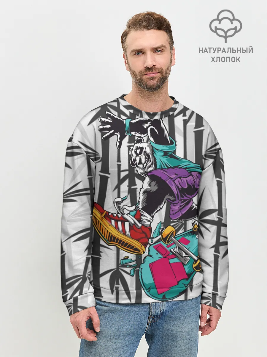 Мужской свитшот базовый / HiFi Panda