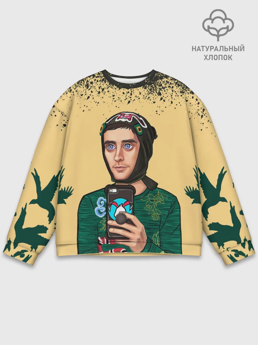 Мужской свитшот базовый / Джаред Лето | Jared Leto