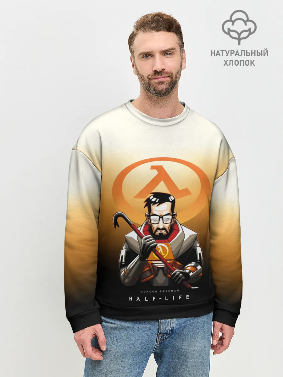 Мужской свитшот базовый / FREEMAN | HALF-LIFE