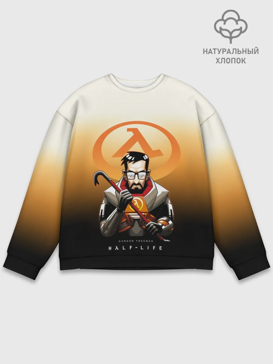 Мужской свитшот базовый / FREEMAN | HALF-LIFE