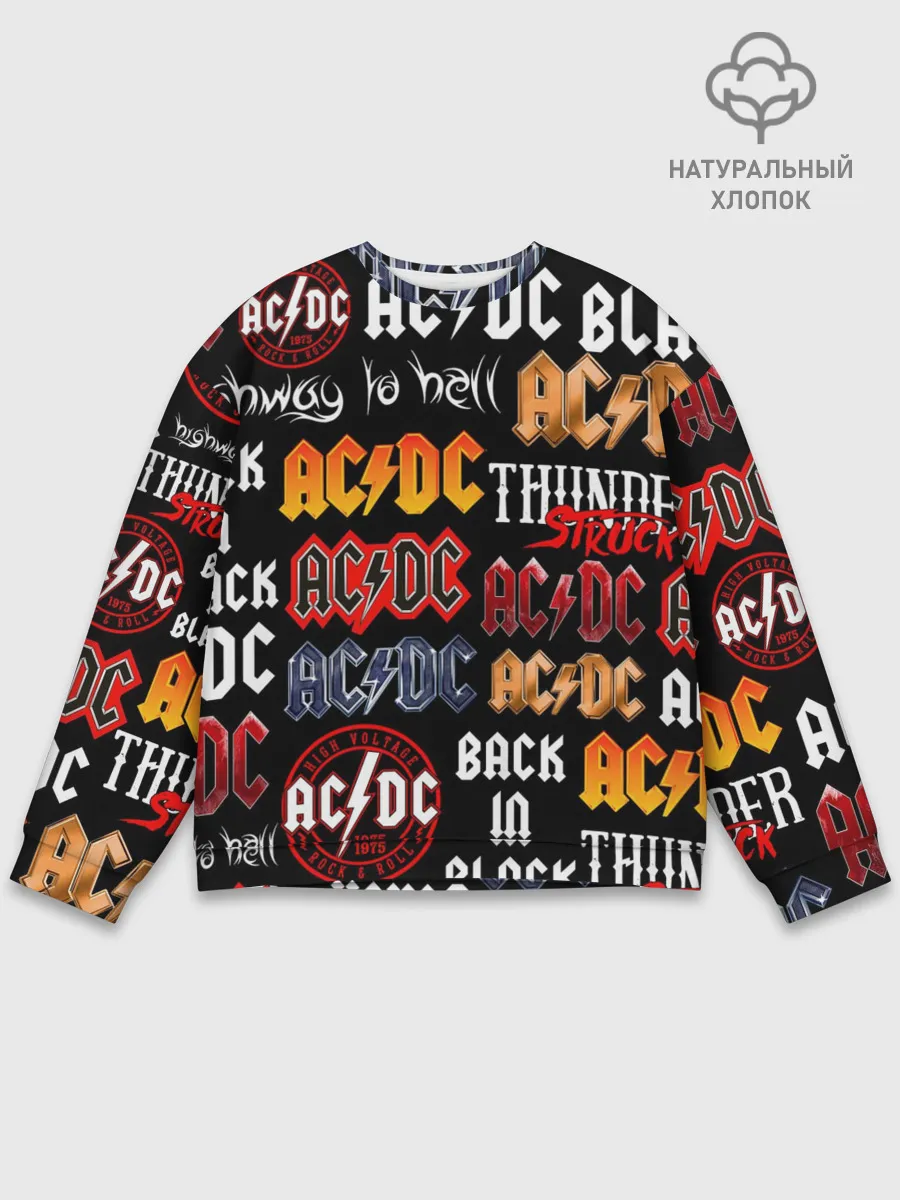 Мужской свитшот базовый / AC DC LOGOBOMBING