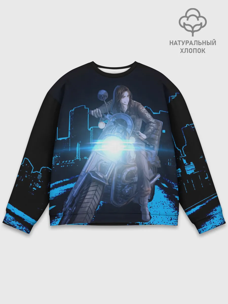 Мужской свитшот базовый / Баджи На Байке