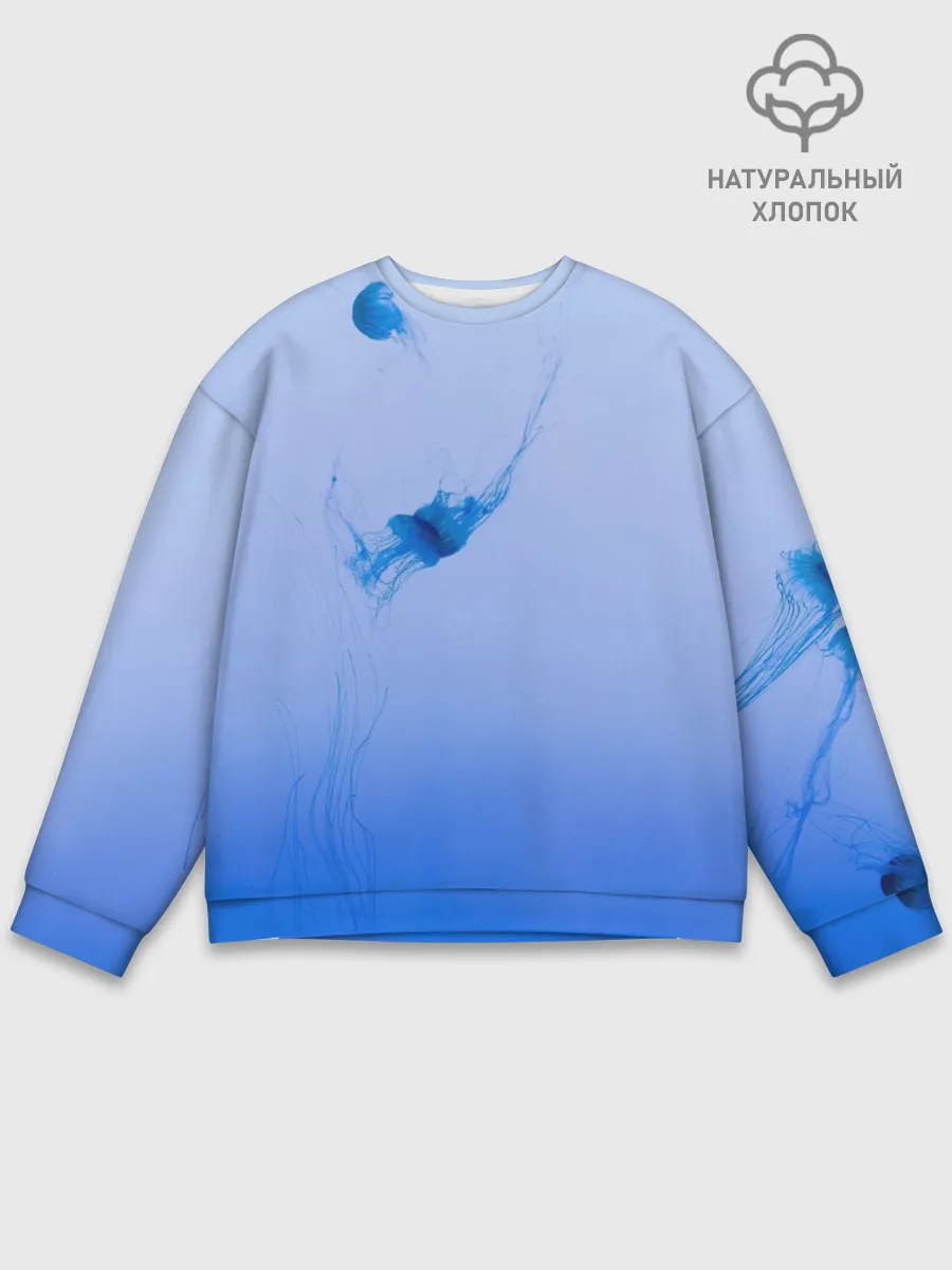 Мужской свитшот базовый / МЕДУЗЫ | ГРАДИЕНТ