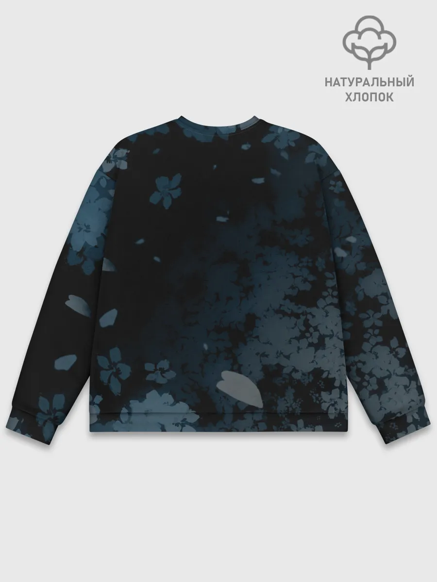 Мужской свитшот базовый / Genshin Impact - Аяка