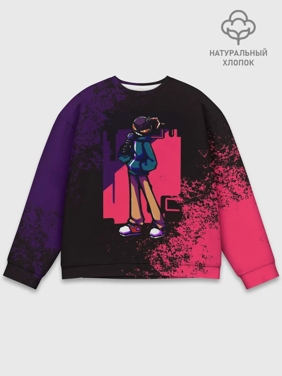 Мужской свитшот базовый / WHITTY | Friday Night Funkin