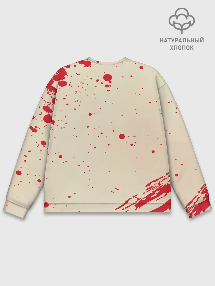 Мужской свитшот базовый / Луффи One Piece. Большой куш