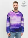 Мужской свитшот базовый / ФИОЛЕТОВЫЙ РАЙ