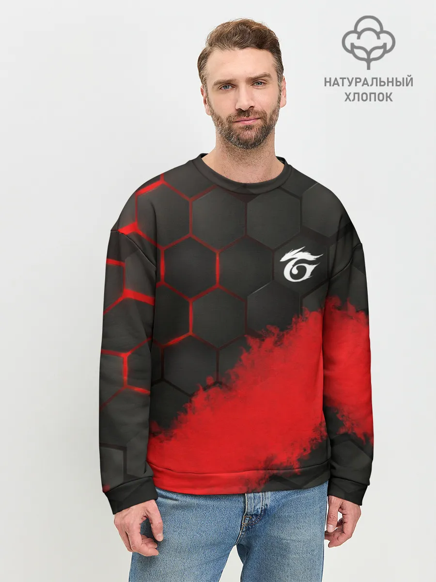 Мужской свитшот базовый / GARENA RED LINE