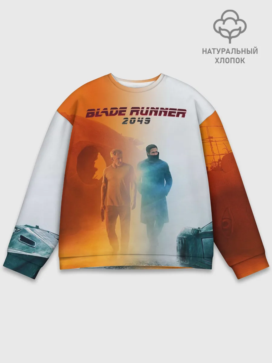 Мужской свитшот базовый / Рик Декард и Кей BR2049