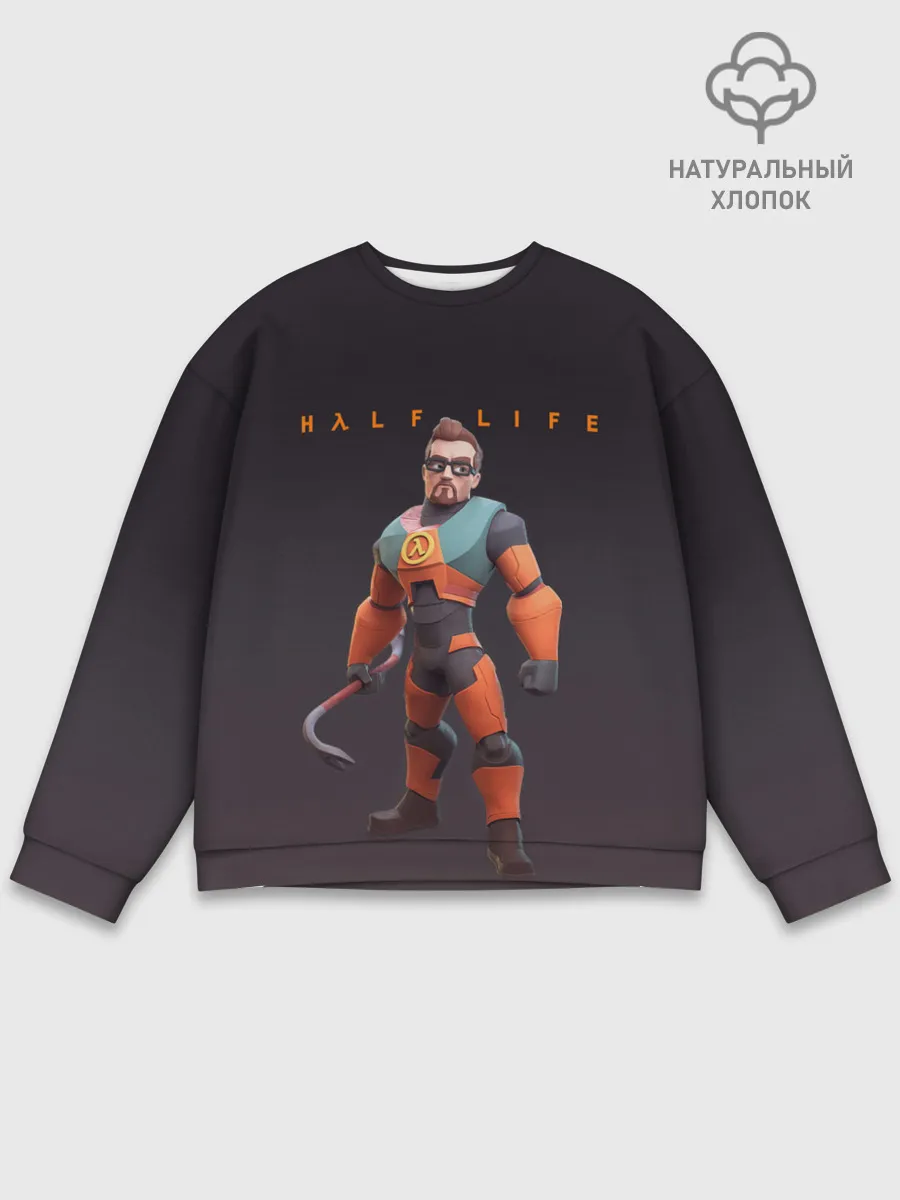 Мужской свитшот базовый / FREEMAN | ФРИМАН | HALF LIFE