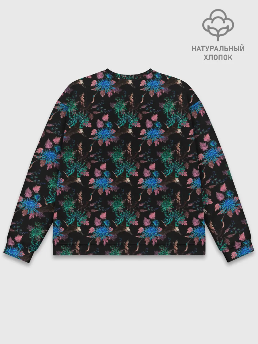 Мужской свитшот базовый / Ночные птицы