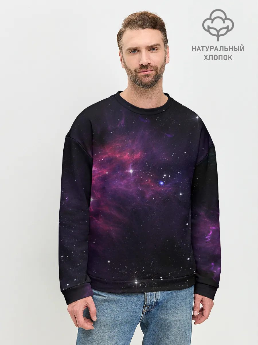 Мужской свитшот базовый / Вселенная