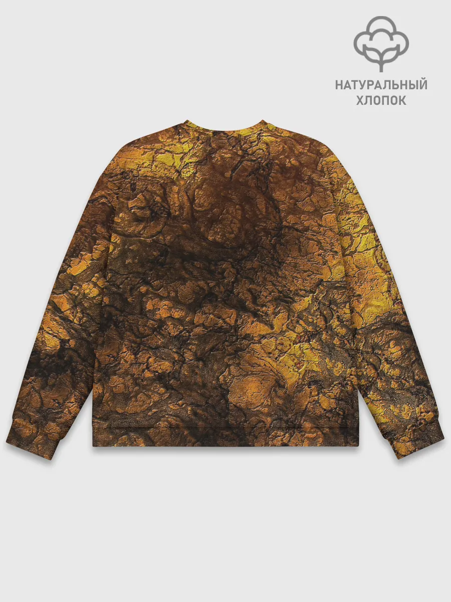 Мужской свитшот базовый / Абстрактный узор текстура