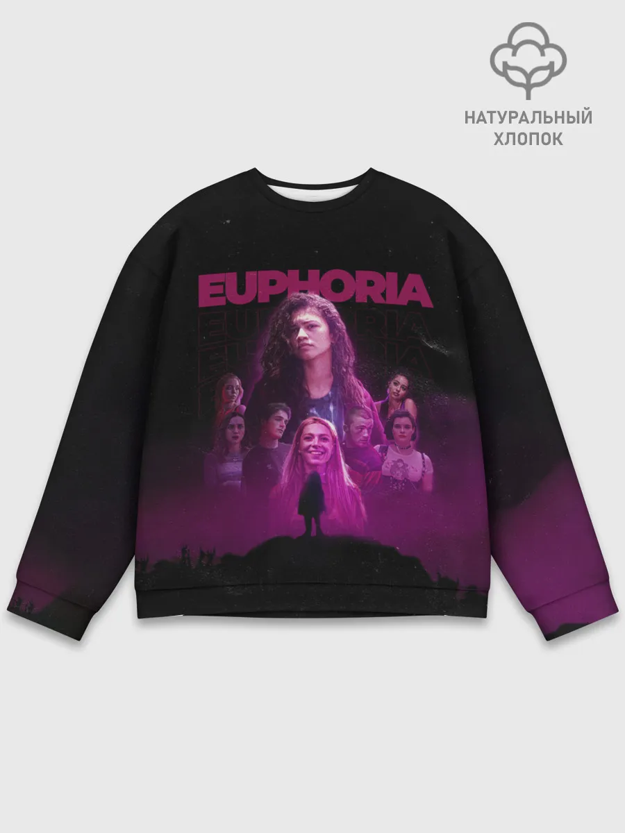 Мужской свитшот базовый / Euphoria team