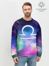 Мужской свитшот базовый / Весы / Libra, Знак зодиака