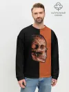 Мужской свитшот базовый / Череп