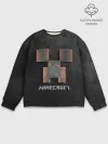 Мужской свитшот базовый / MINECRAFT TEXTURE IRON