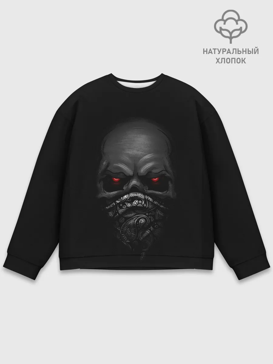 Мужской свитшот базовый / ВЗГЛЯД ИЗ ТЕМНОТЫ,