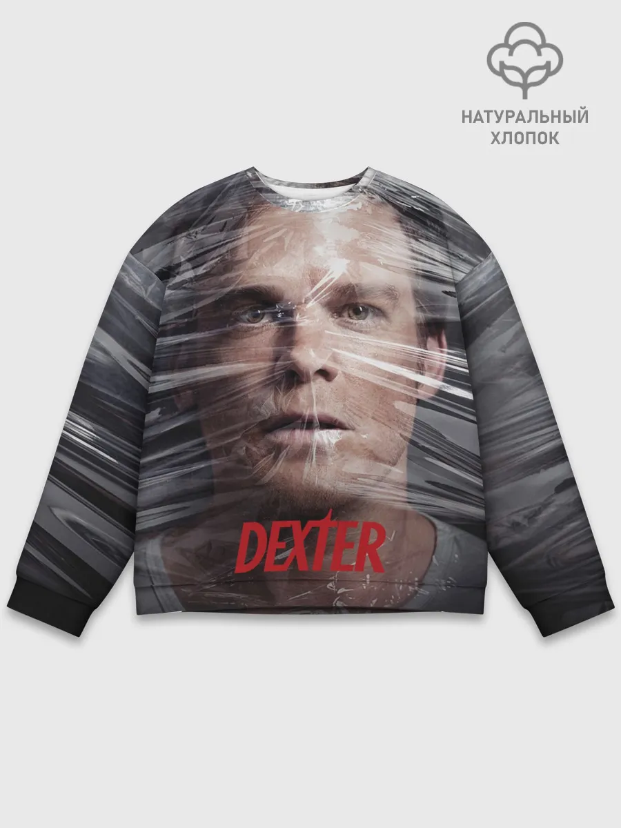 Мужской свитшот базовый / Декстер Морган в пленке