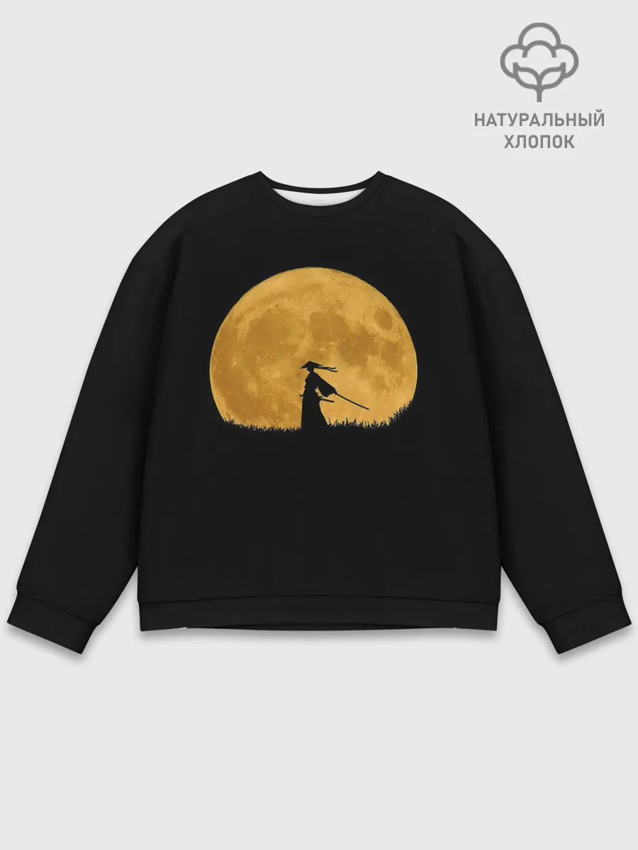 Мужской свитшот базовый / Путь самурая