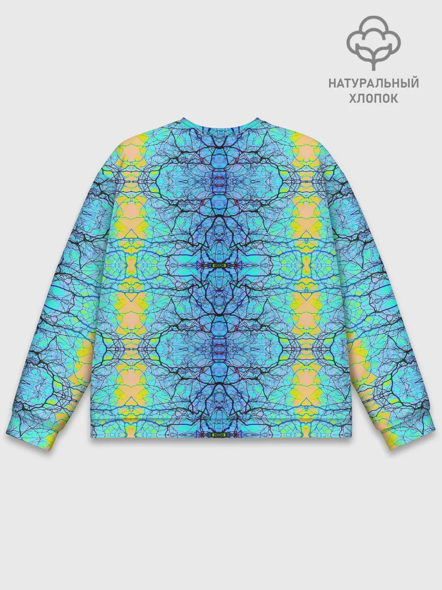 Мужской свитшот базовый / Психоделика