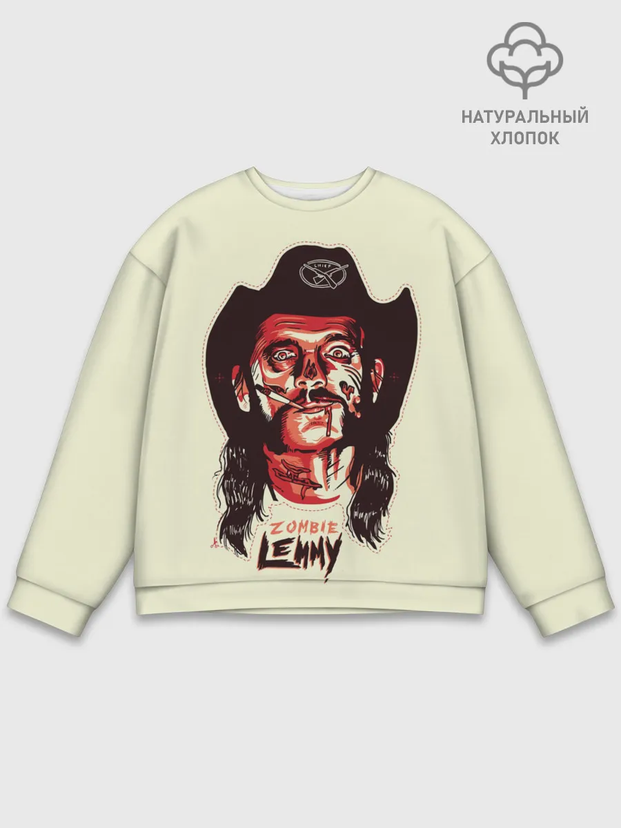 Мужской свитшот базовый / Zombie Lemmy