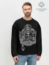 Мужской свитшот базовый / Скелет Лемми