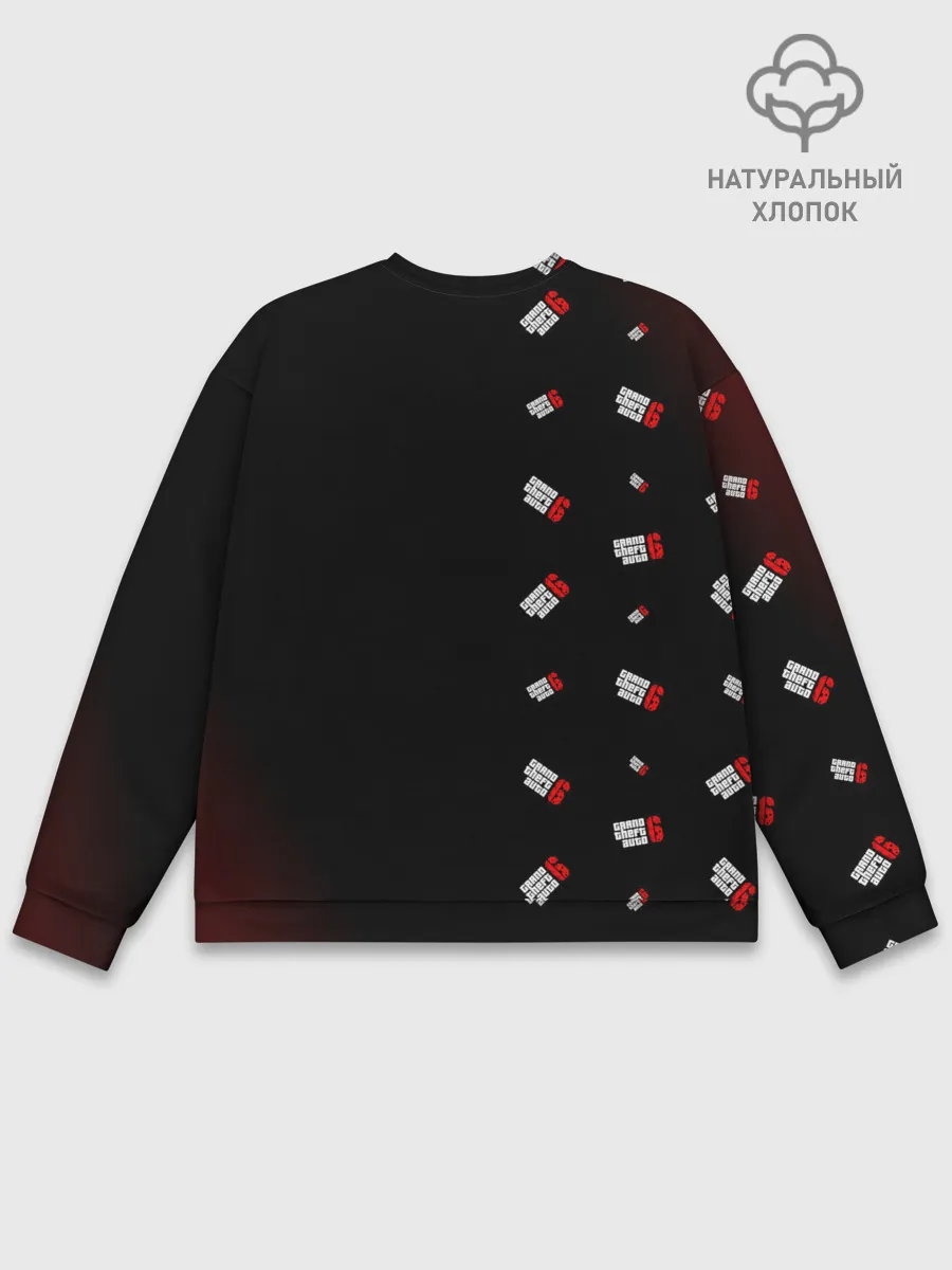 Мужской свитшот базовый / ГТА 6 - Соты