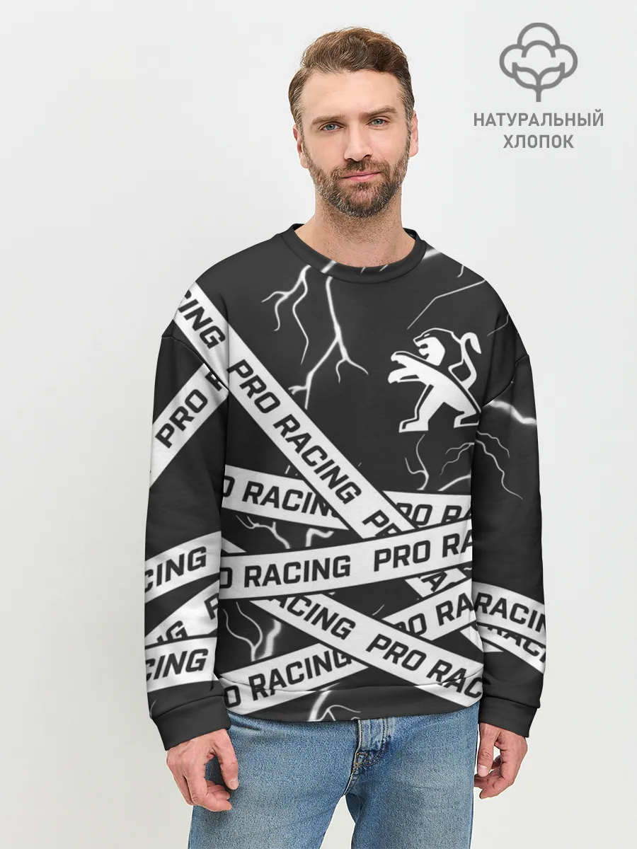 Мужской свитшот базовый / Peugeot - Racing