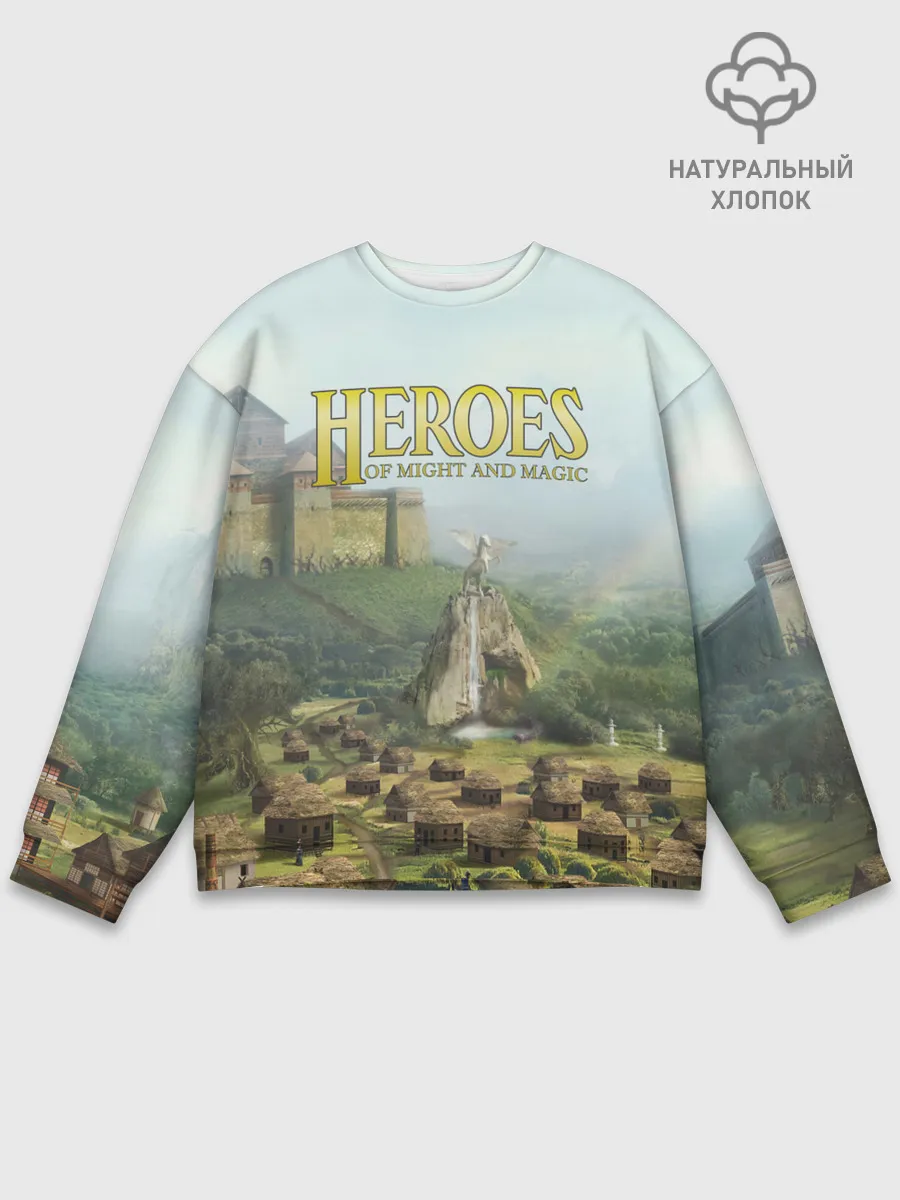 Мужской свитшот базовый / Оплот | Heroes of Might and Magic 3