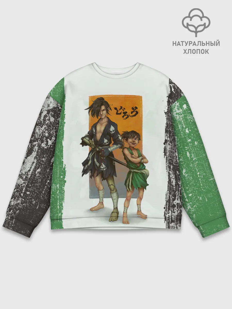 Мужской свитшот базовый / Хяккимару и Такебо | Дороро