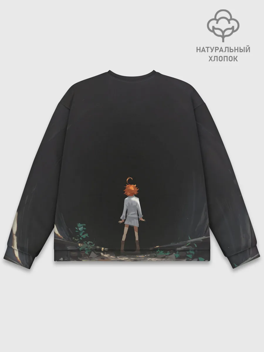 Мужской свитшот базовый / Emma | The Promised Neverland