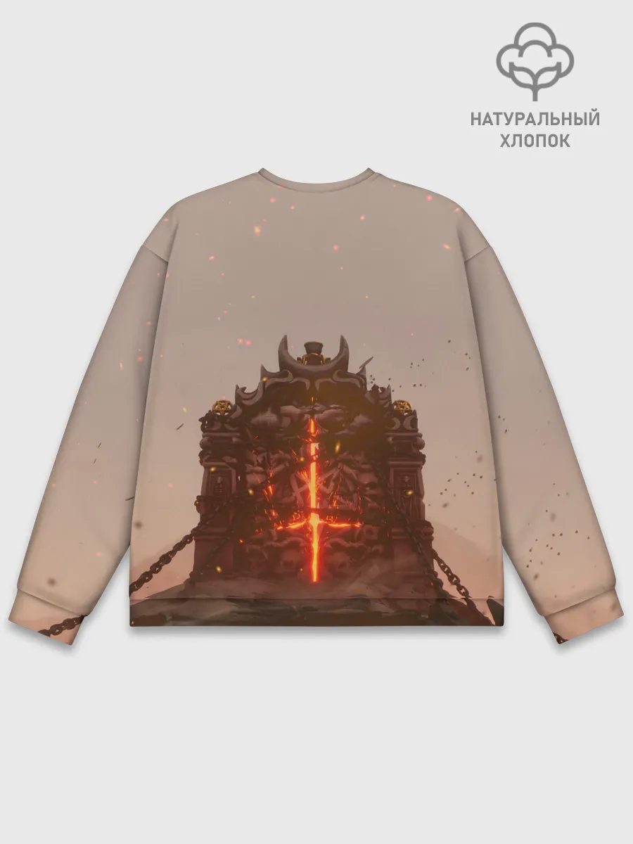 Мужской свитшот базовый / DOOM | ДУМ