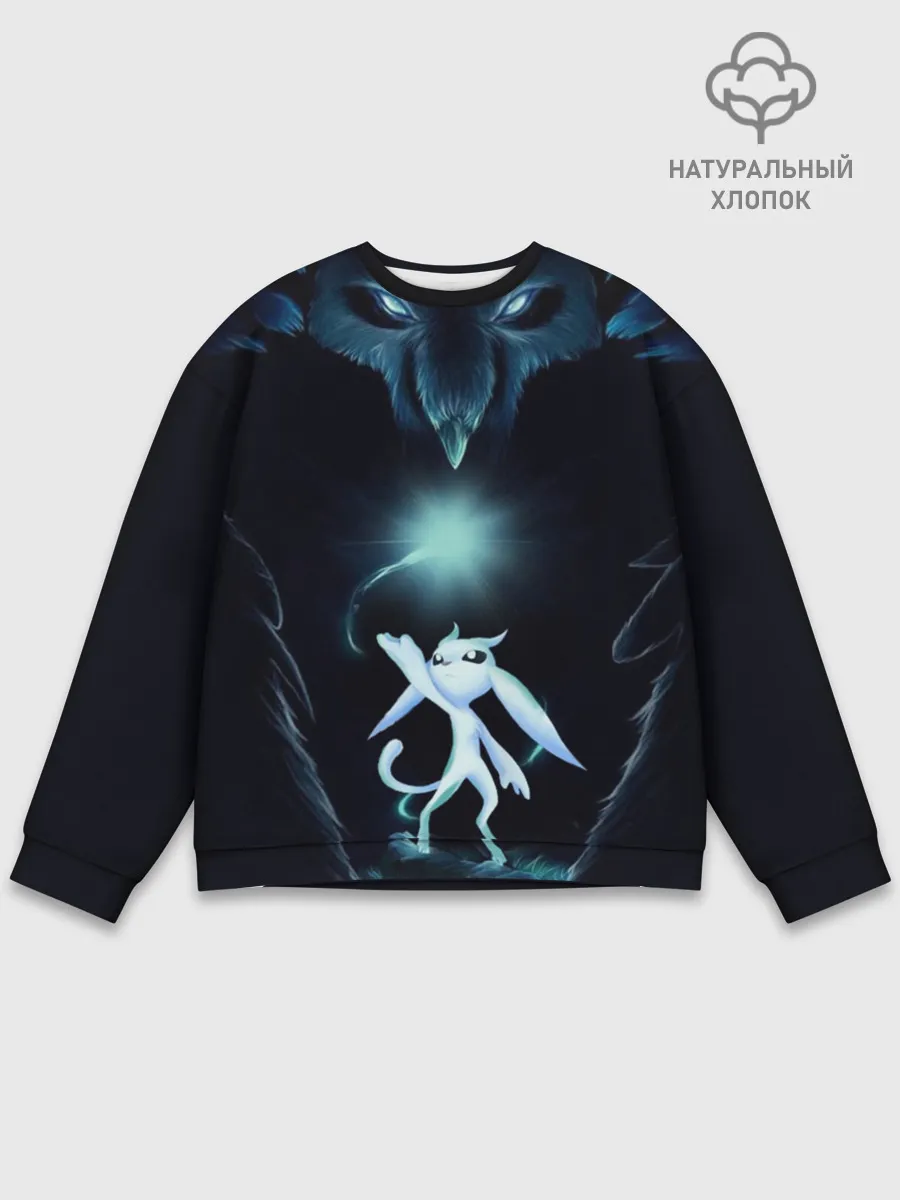 Мужской свитшот базовый / Дух-хранитель Ори