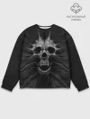 Мужской свитшот базовый / ЧЕРЕП С КЛЫКАМИ