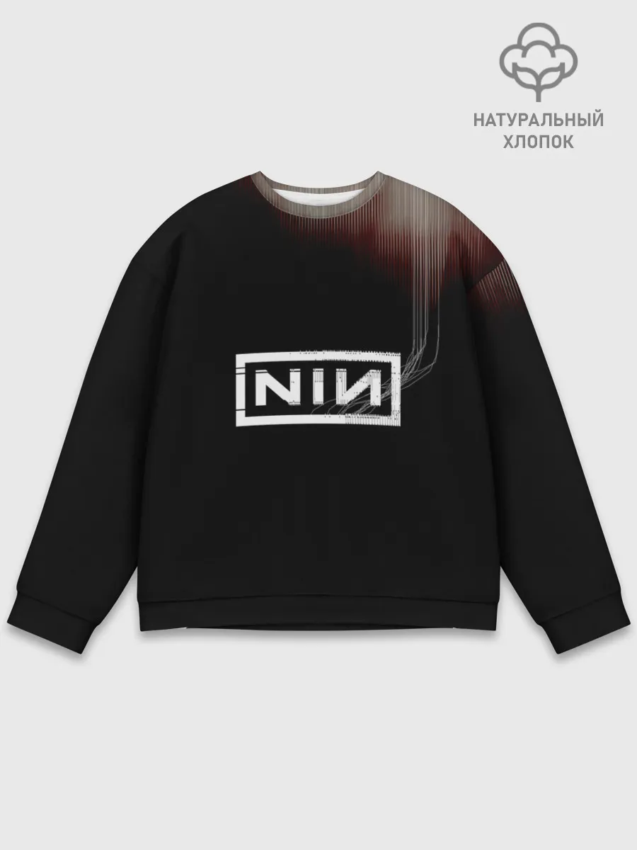 Мужской свитшот базовый / Cyber NIN