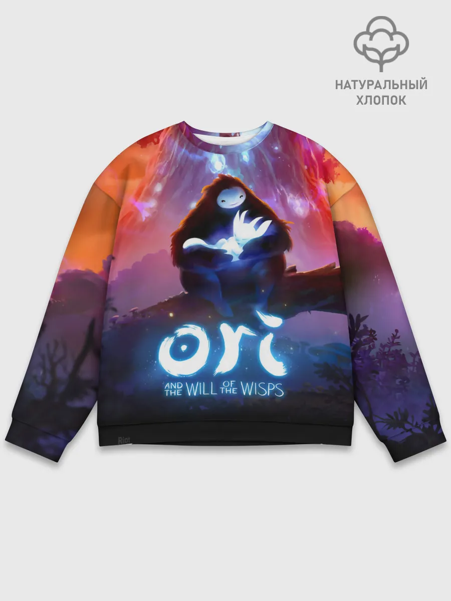 Мужской свитшот базовый / Ori and the Will of the Wisps