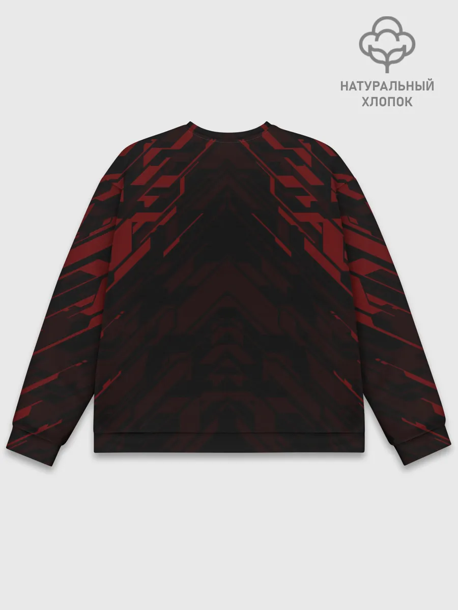 Мужской свитшот базовый / DEMON | CYBERPUNK 2077 | КИБЕРПАНК