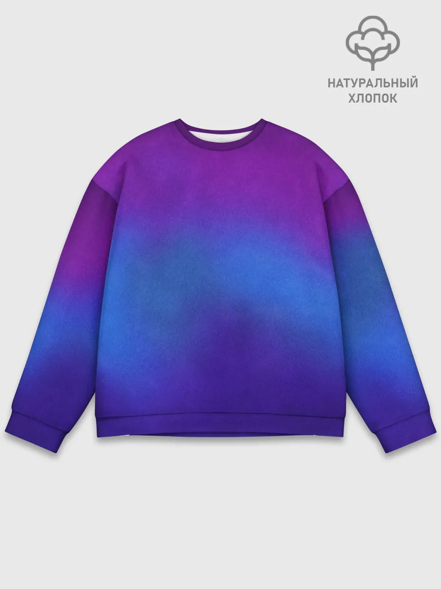 Мужской свитшот базовый / Leather gradient