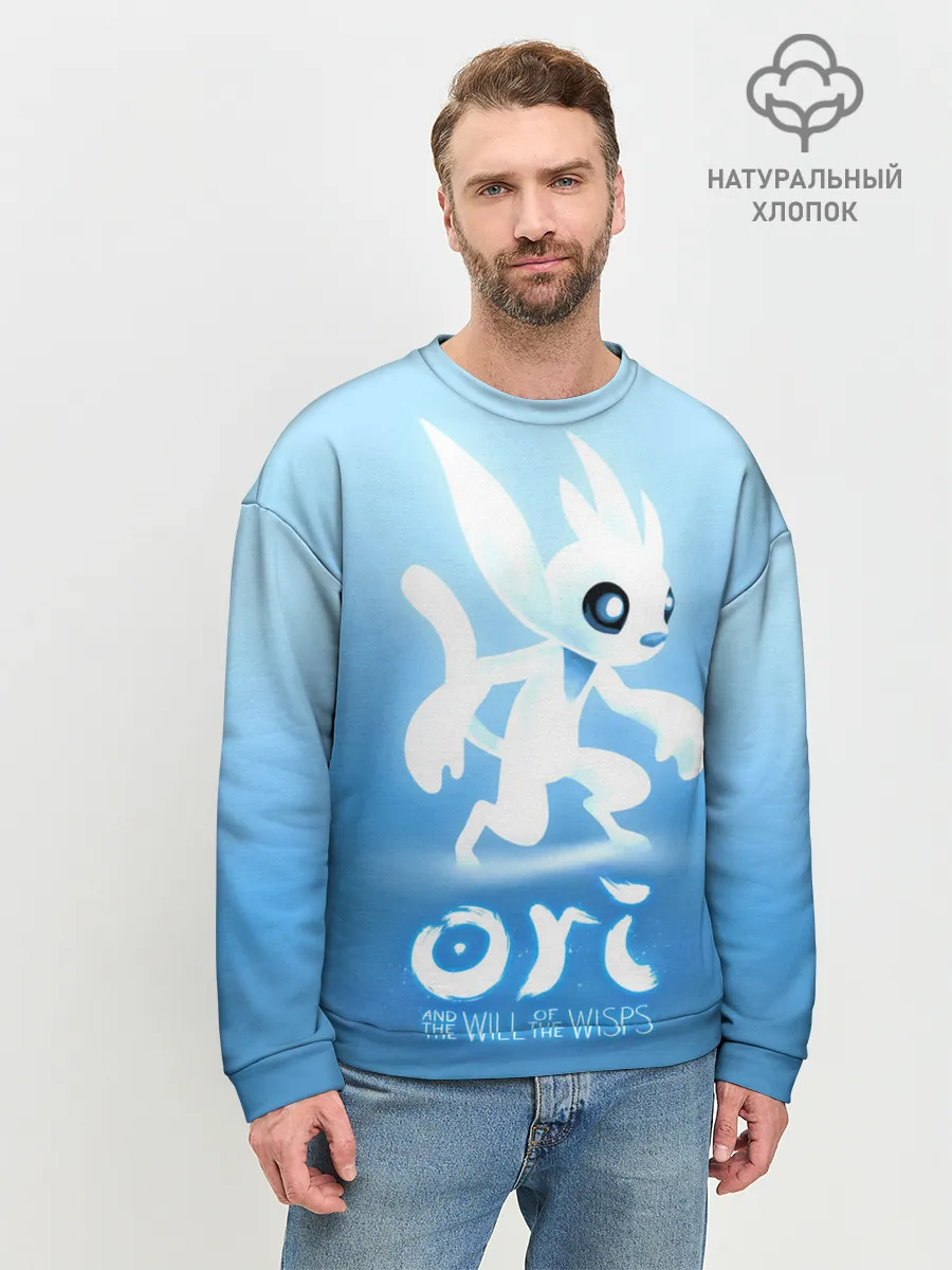 Мужской свитшот базовый / Ori and the Will of the Wisps