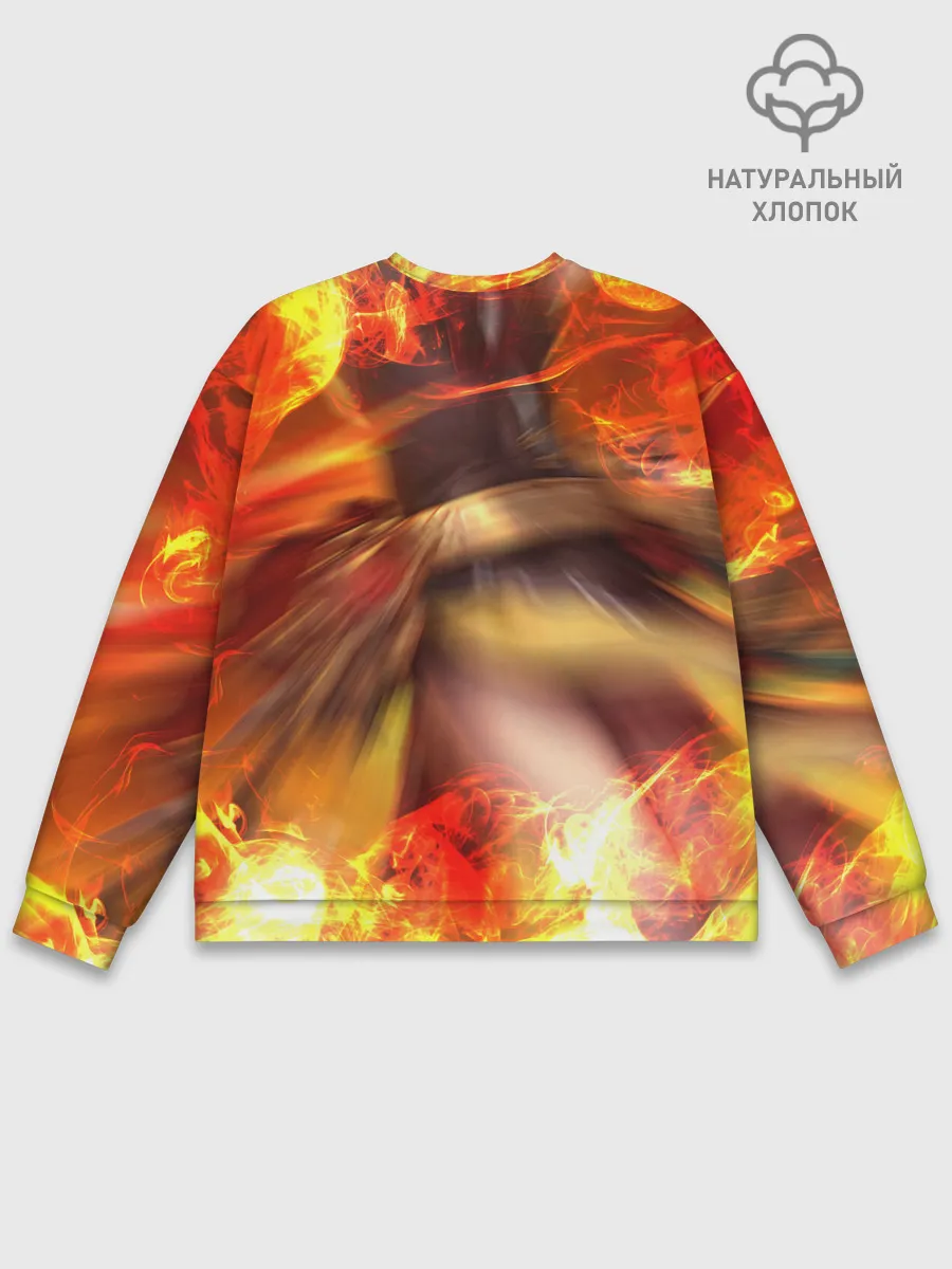 Мужской свитшот базовый / Сян Лин | Genshin Impact