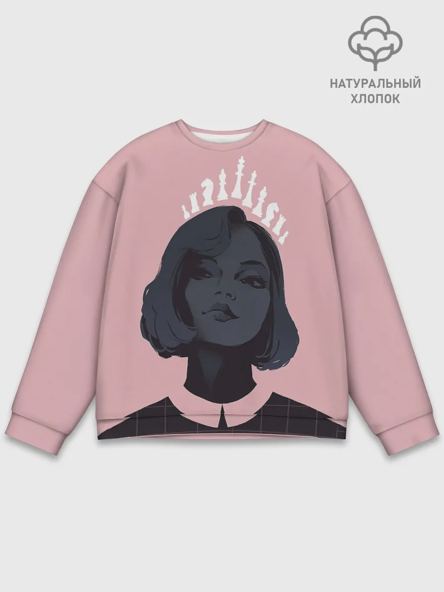 Мужской свитшот базовый / Sweet Queen