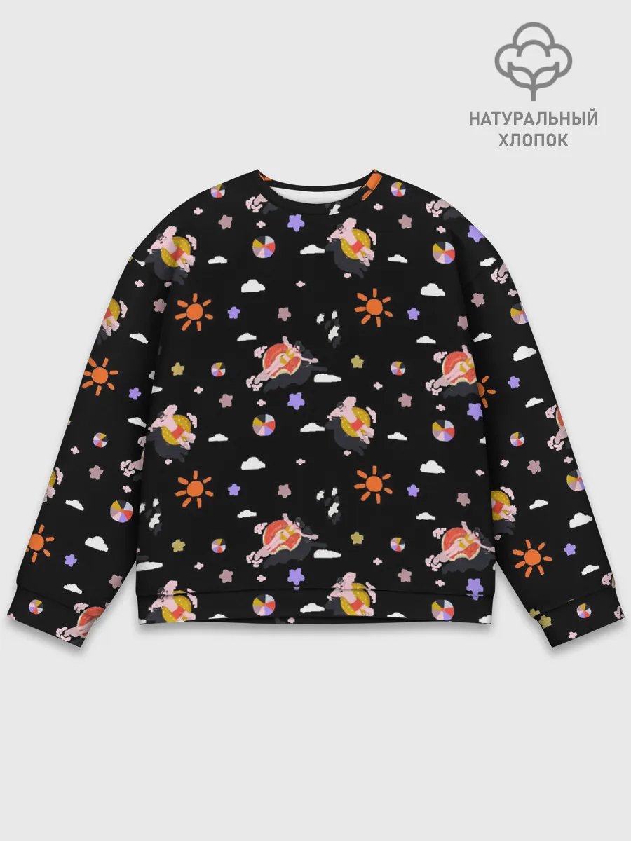 Мужской свитшот базовый / отпуск