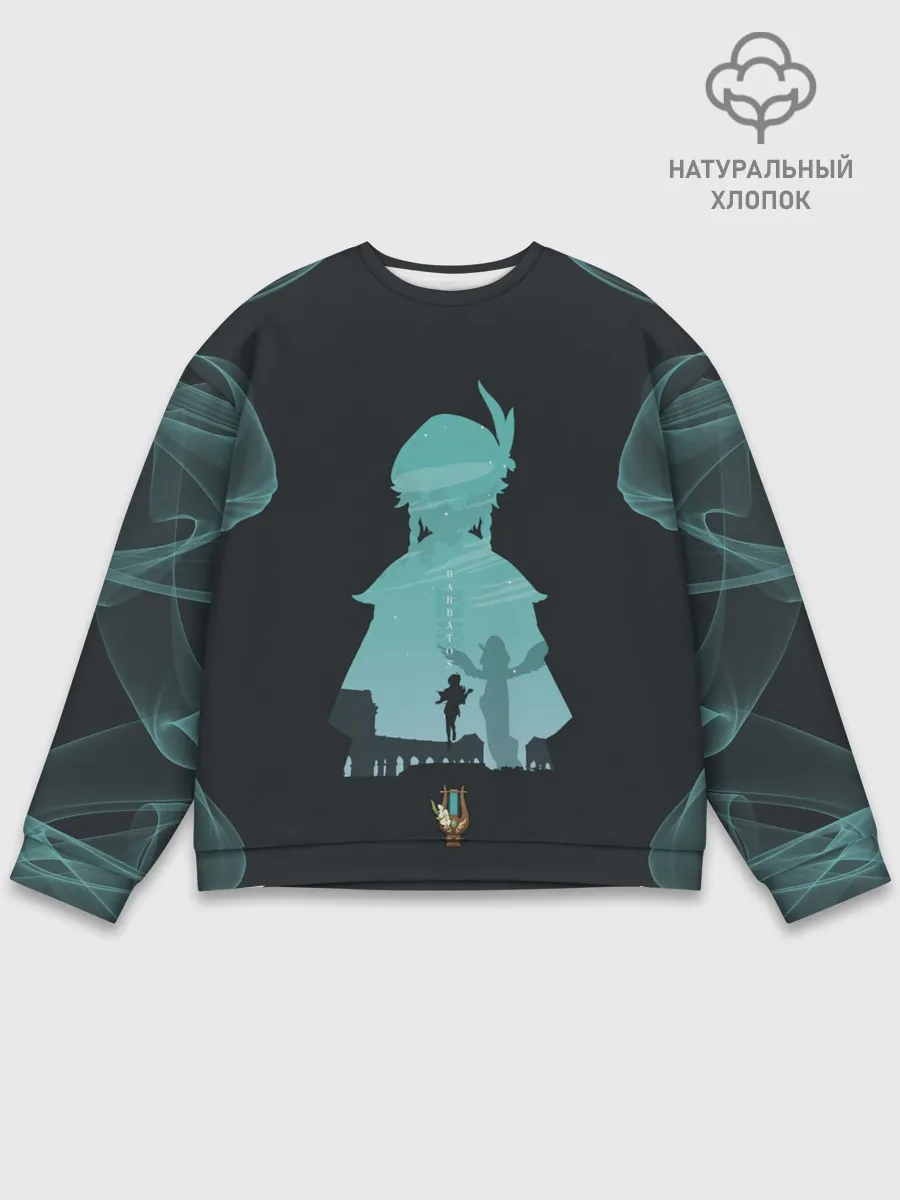 Мужской свитшот базовый / ВЕНТИ | VENTI | ГЕНШИН