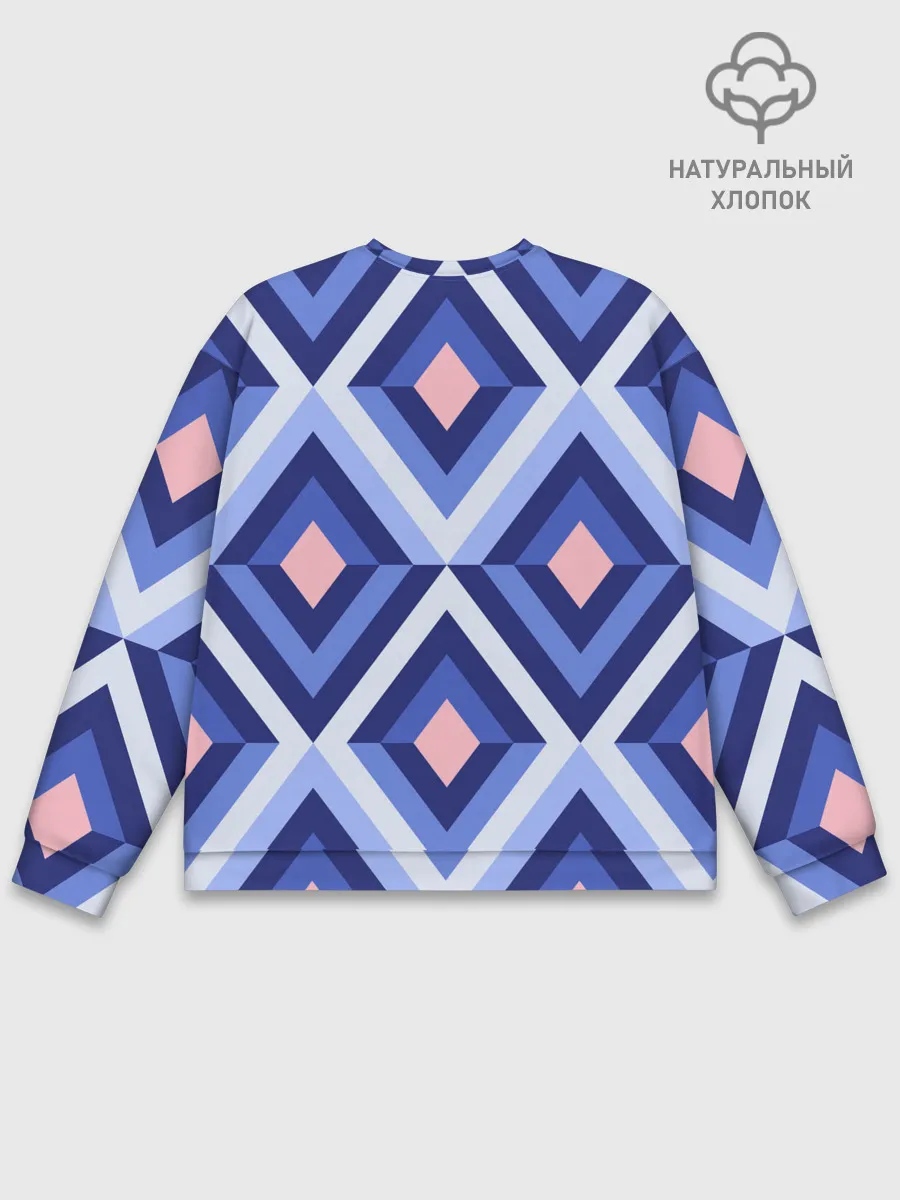 Мужской свитшот базовый / узор