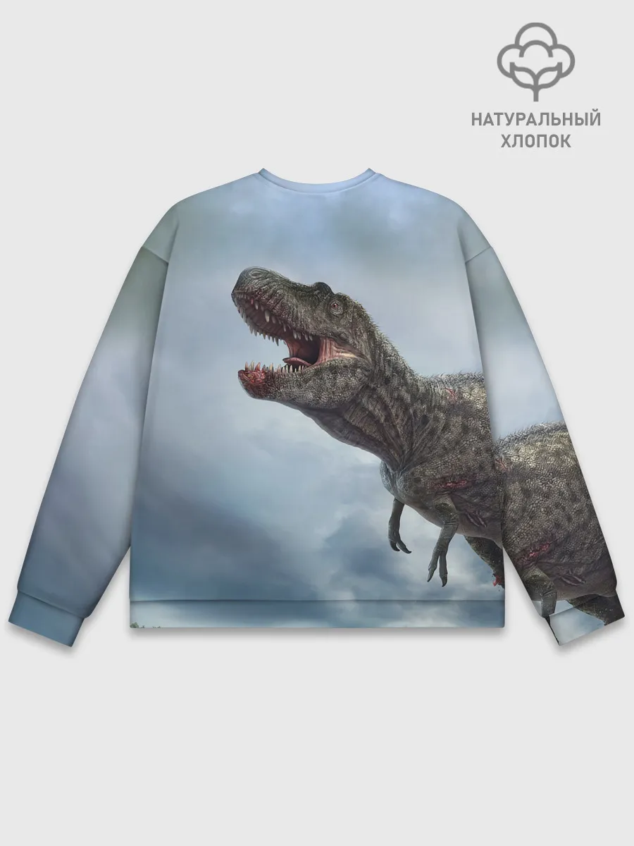 Мужской свитшот базовый / Jurassic World | Мир Юрского периода