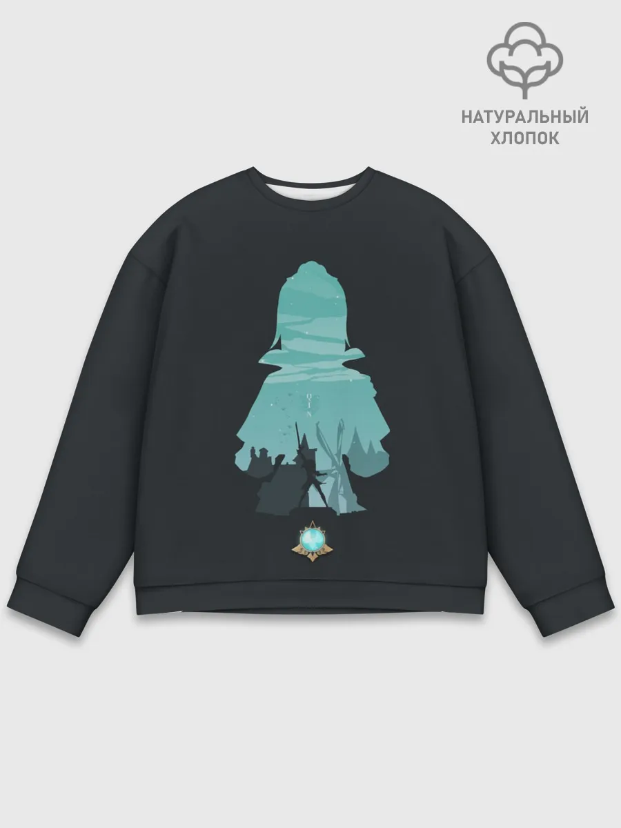 Мужской свитшот базовый / КЭ ЦИНЬ | KEQINQ | ГЕНШИН