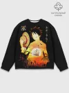 Мужской свитшот базовый / Силуэт Луффи One piece